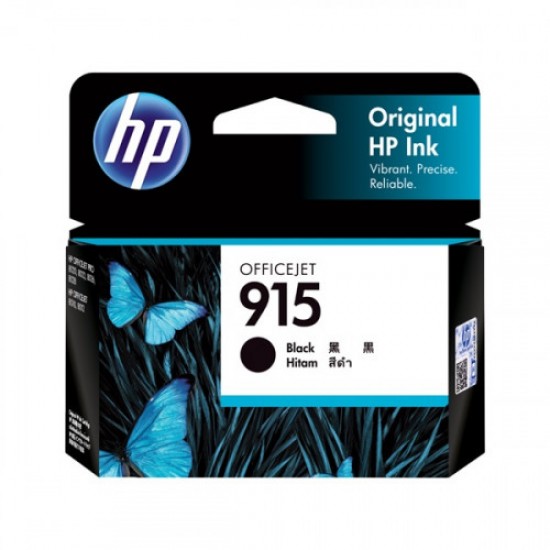 Genuine HP 915 Black Ink Cartridge - 3YM18AA