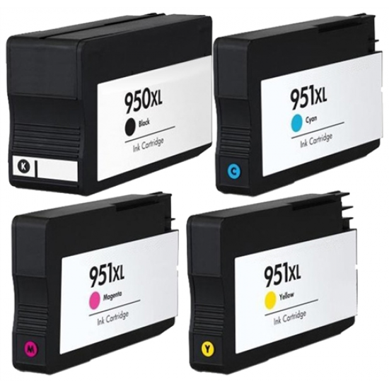 Compatible HP OfficeJetPro 8600 Ink Cartridge 950XL HP951XL BK/C/M/Y