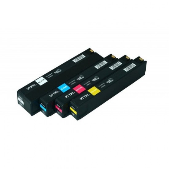 Compatible HP 971 970 XL Ink Cartridge Free Ship