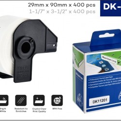 Brother DK11201 Label 29mm x 90mm - 400 per roll Tonerink Brand