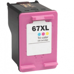 Refurbished HP 67XL  HP 67 XL Black or TriColour Ink Cartridge High Yield